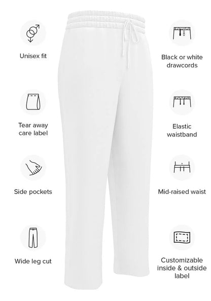 Unisex Custom Wide Leg - Joggers